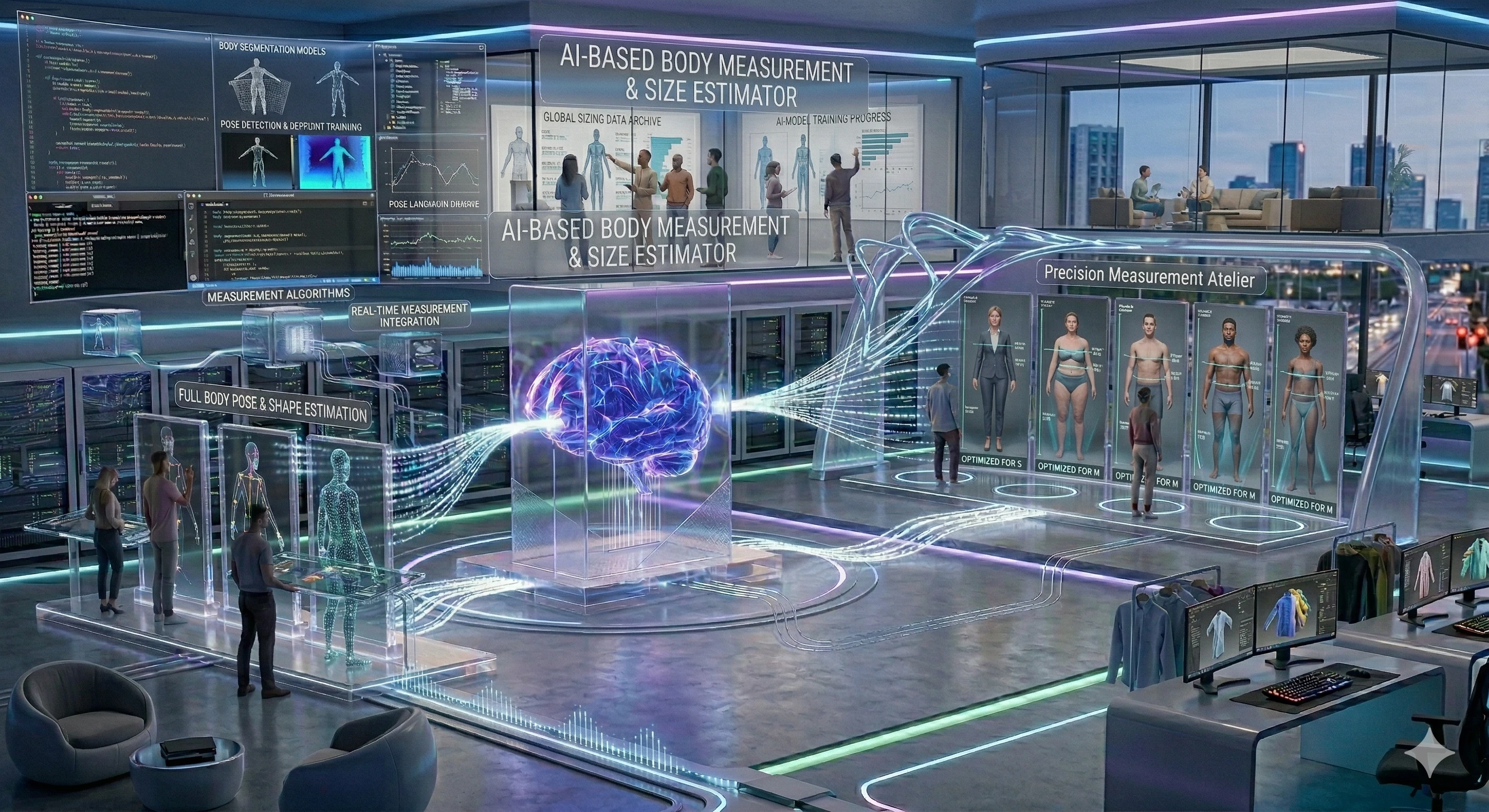 AI Body Measurement & Size Estimator